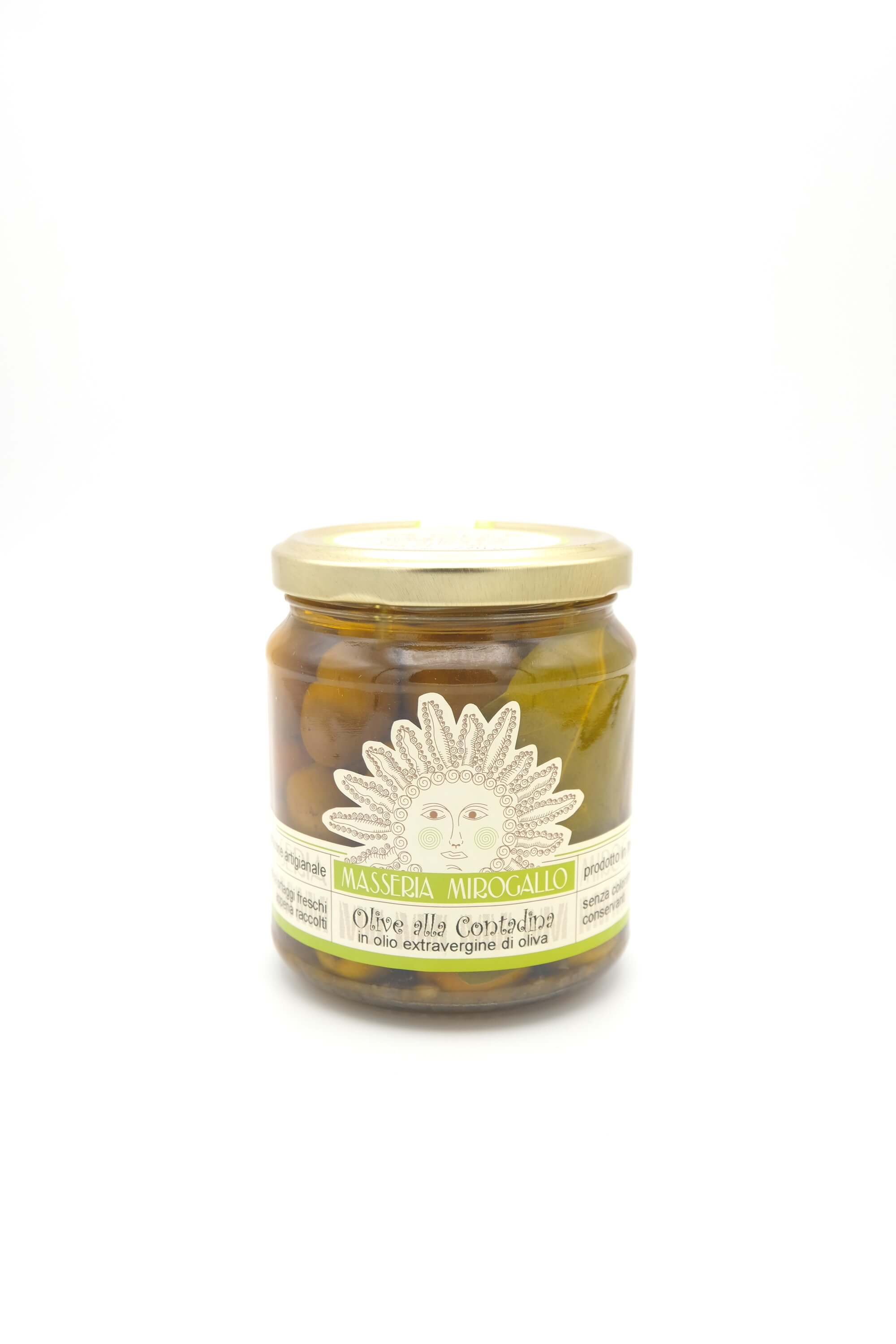 Olive Alla Contadina in Extra Virgin Olive Oil Oliva