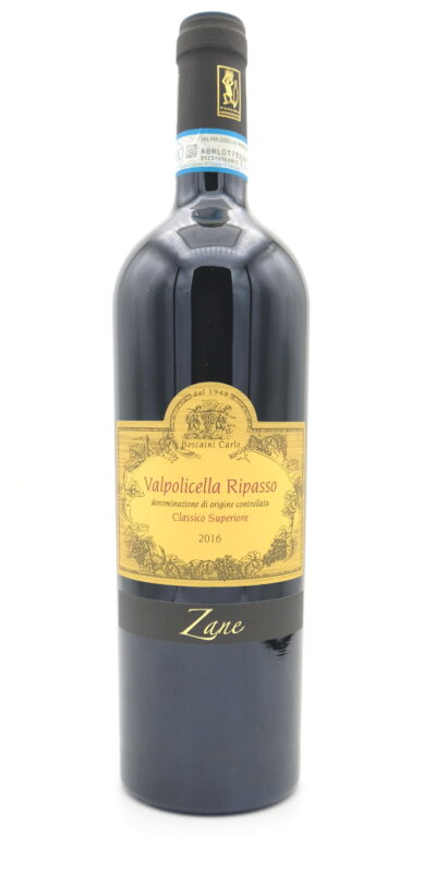Valpolicella Ripasso Classico Superiore Zane DOC 2019